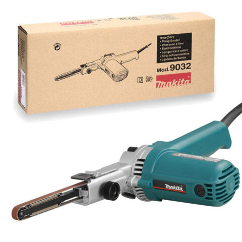 Máy chà nhám băng Maktia 9032 hộp giấy chính hãng