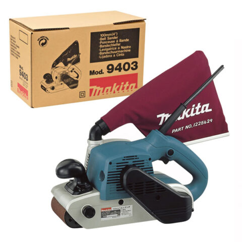 Máy chà nhám băng Maktia 9403 hộp giấy nhỏ gọn