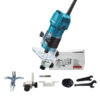 Máy phay cạnh makita 3709 cùng các phụ kiện đi kèm