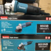 Ảnh chụp thực tế dòng máy mài góc Makita 9553B và 9553 NB